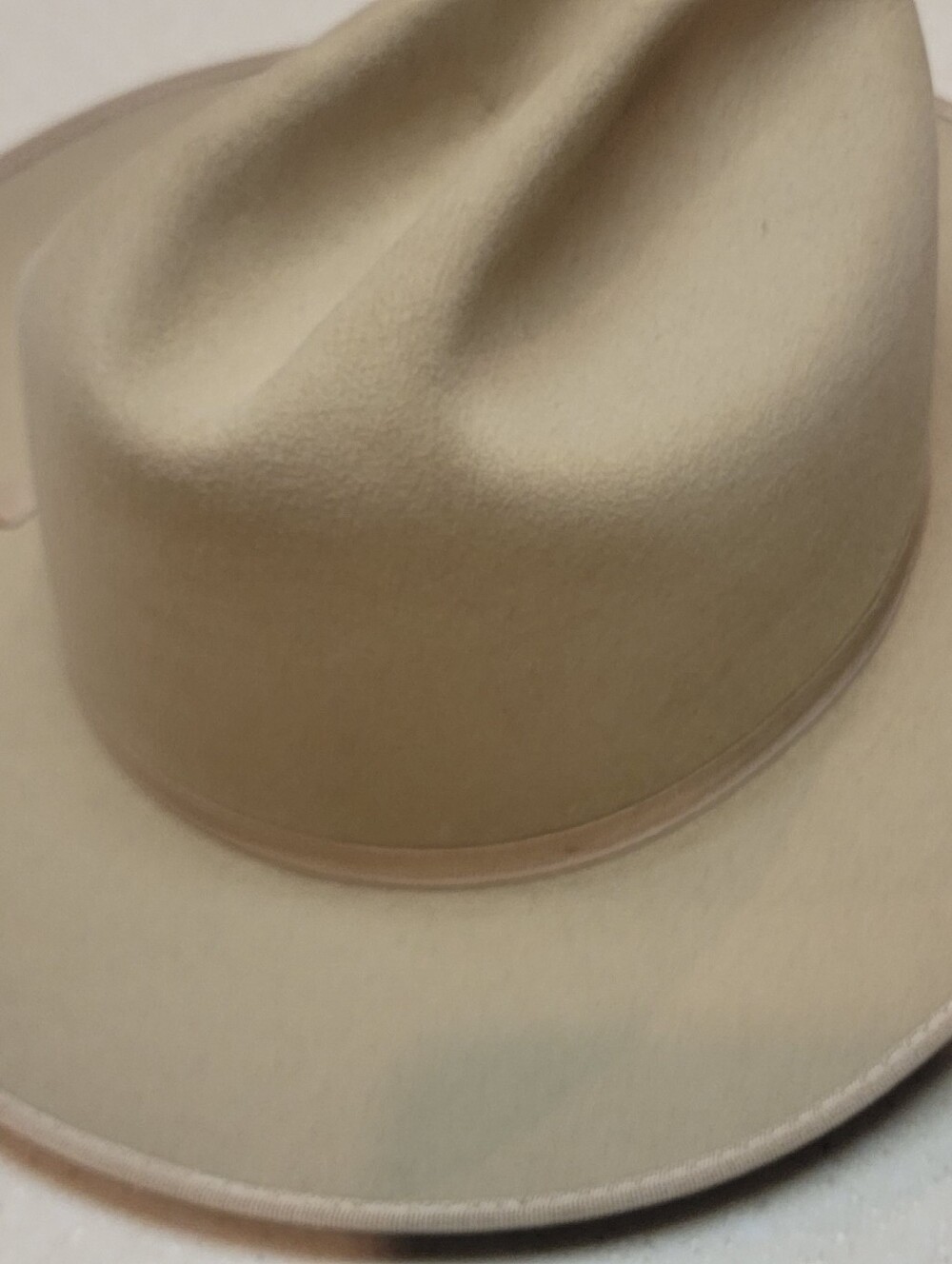 Stetson Silverbelly Open Road XXX Cowboy Hat 7 1/8 - Picture 11 of 14